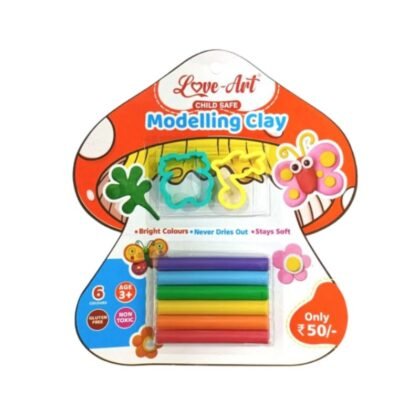 Love Art Modelling Clay 50g Blister Pack