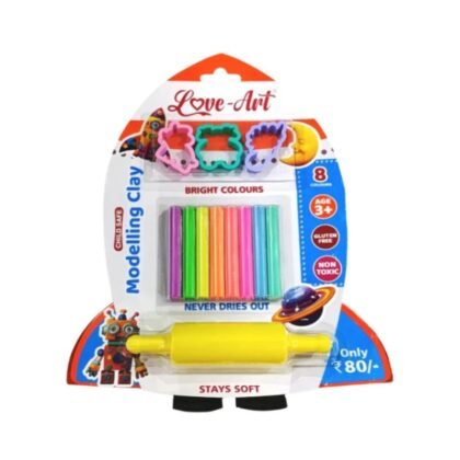Love Art Modelling Clay 80g Blister Pack