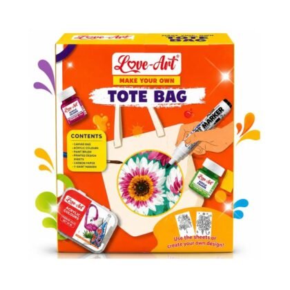 Tote Bag Painting Kit – DIY Canvas Bag Art Kit for Kids & Adults